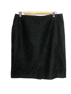 The Limited Black Lace Pencil Skirt, size 12